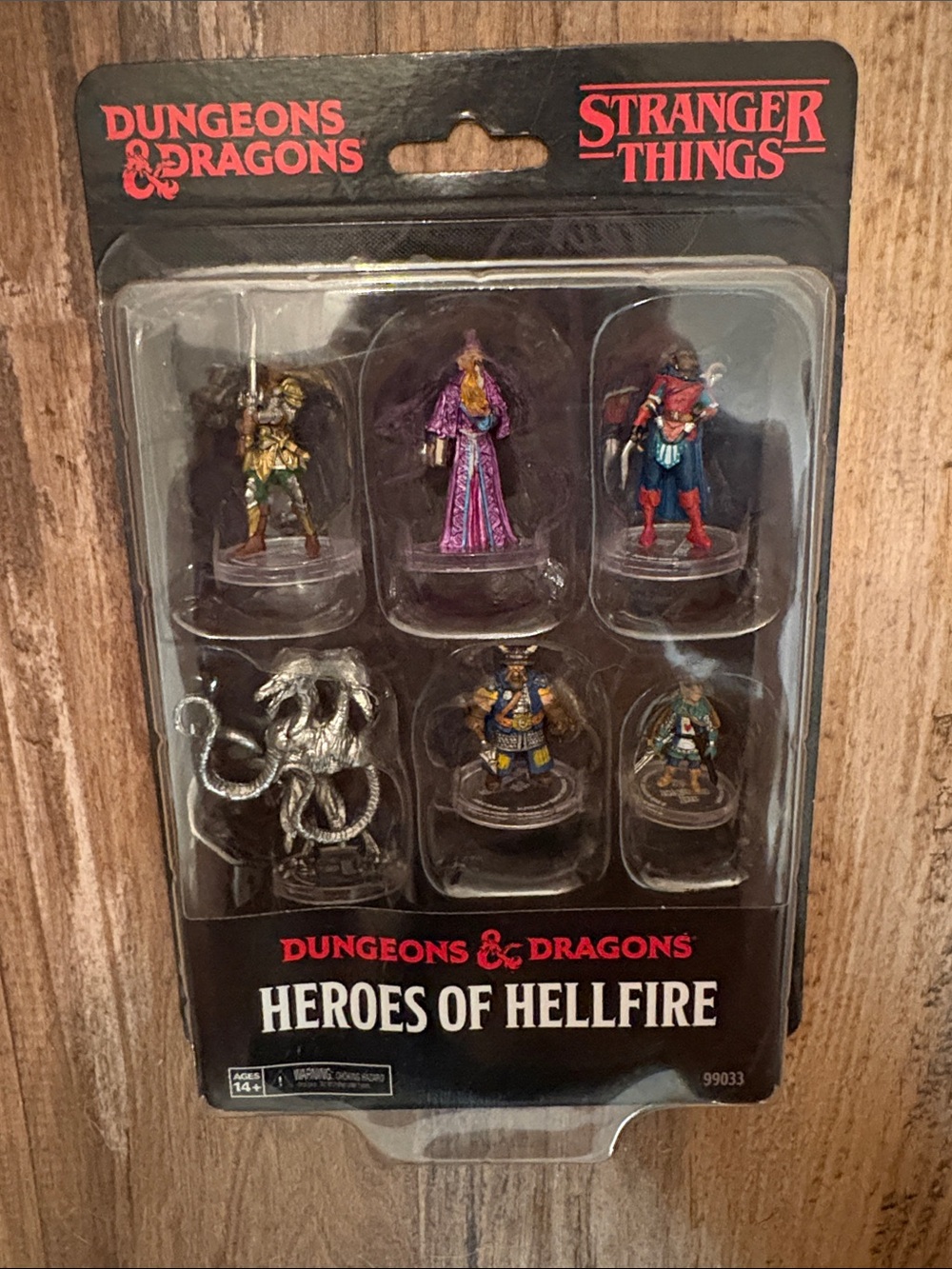 Heroes of Hellfire Dungeons and Dragons Stranger Things Miniatures